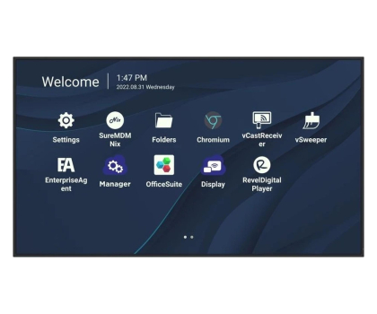 Monitor LED 22" (21,5"-23,4") ViewSonic CDE6530 65"